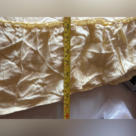 Torrid NWT Size 4 Yellow Dess Braided Straps , tie back - Picture 8 of 8